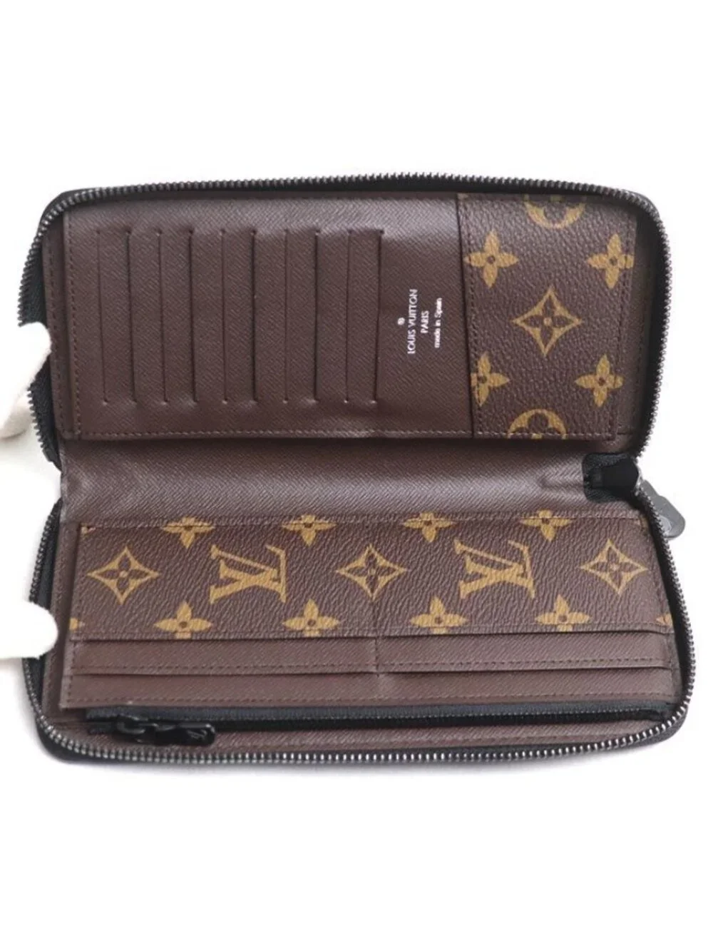 Louis Vuitton Zippy Wallet Vertical Zip Around Collection Blue